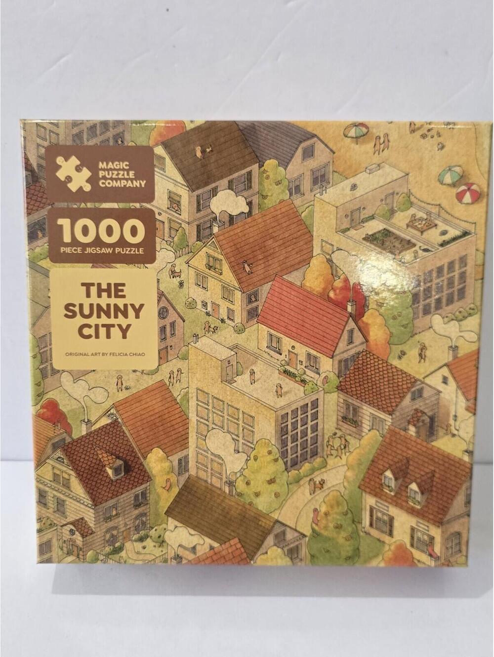 Magic Puzzle Company The Sunny City 1000 Pc Puzzle